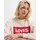 Textiel Dames Sweaters / Sweatshirts Levi's A7288 0020 GRAPHIC SIGNATURE Wit