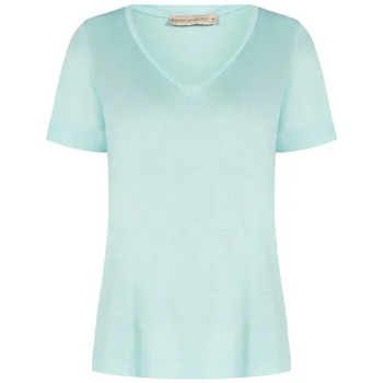 Textiel Dames T-shirts & Polo’s Rinascimento CFC0117282003 Water Groen