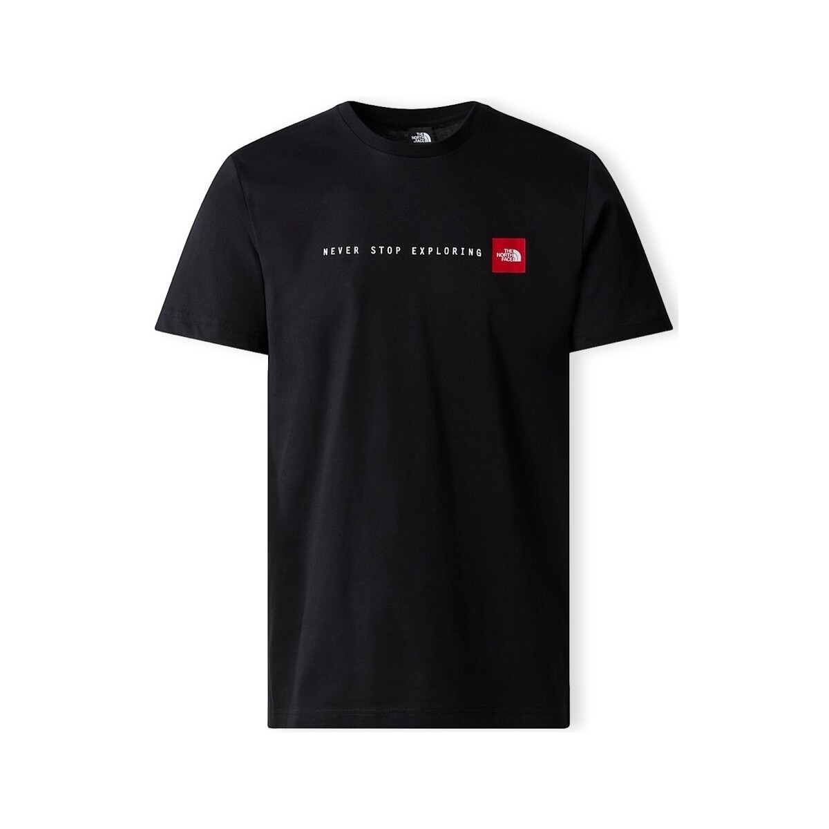 Textiel Heren T-shirts & Polo’s The North Face T-Shirt Never Stop Exploring - Black Zwart