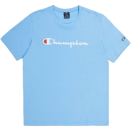 Textiel Heren T-shirts korte mouwen Champion  Blauw