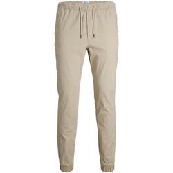 Textiel Heren Broeken / Pantalons Jack & Jones  Beige