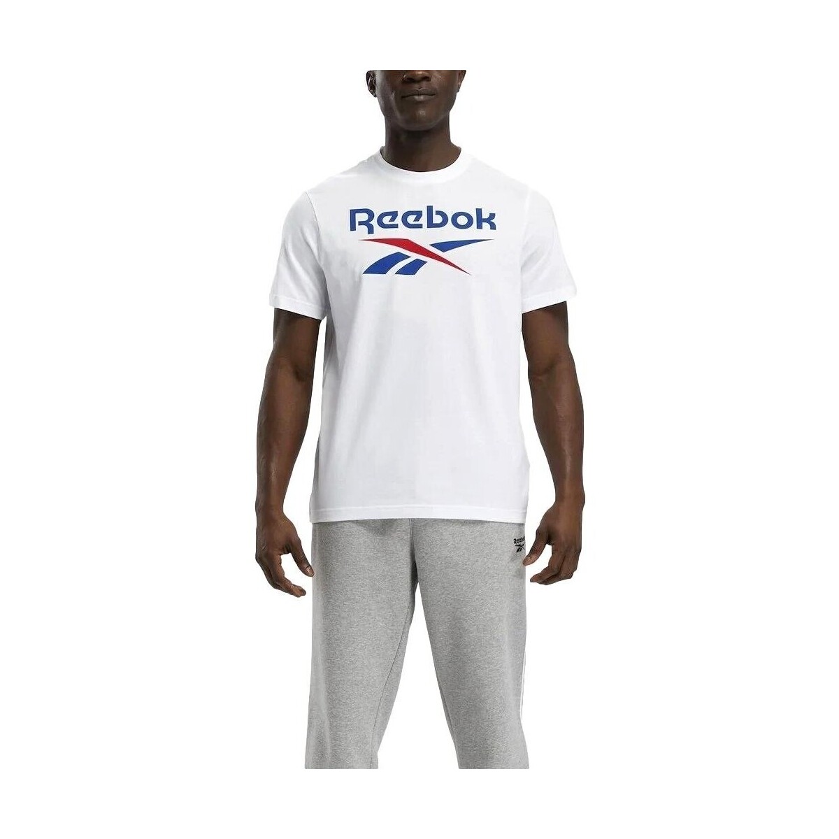 Textiel Heren T-shirts korte mouwen Reebok Sport CAMISETA HOMBRE  100071175-WHITE Wit