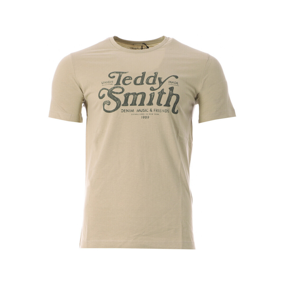 Textiel Heren T-shirts & Polo’s Teddy Smith  Beige