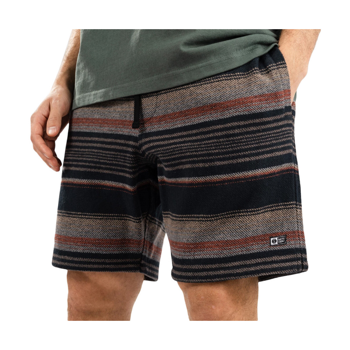 Textiel Heren Korte broeken / Bermuda's Salty Crew  Zwart