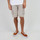 Textiel Heren Korte broeken / Bermuda's Oxbow Gestreepte bermudashort met geïntegreerde riem ORPEK Bruin