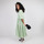 Textiel Dames Jurken Oxbow Lange jurk met print DARZEA Groen