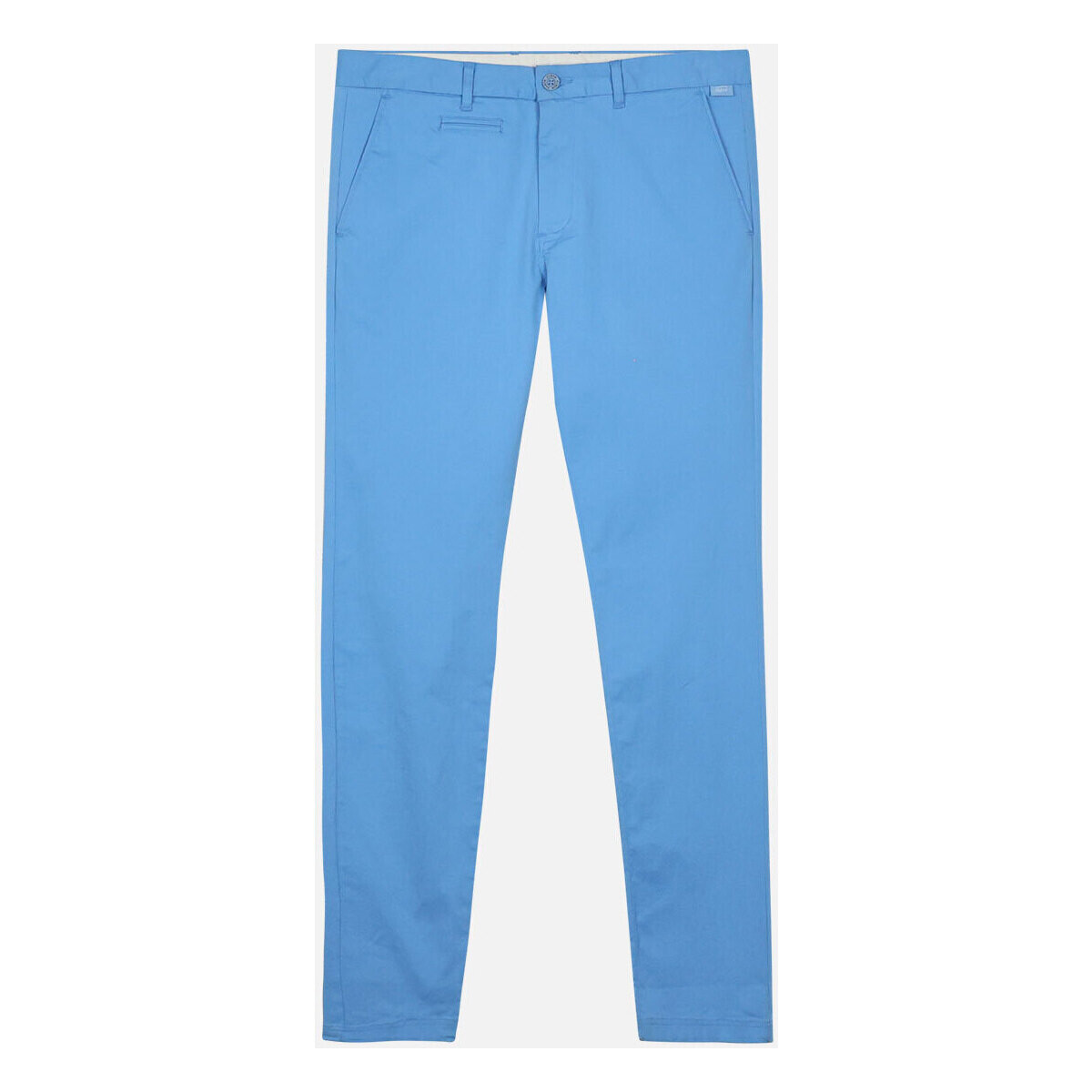 Textiel Heren Broeken / Pantalons Oxbow Effen stretch chinobroek REANO Blauw