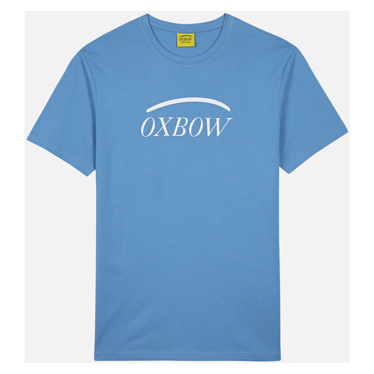 Textiel Heren T-shirts korte mouwen Oxbow Grafisch T-shirt met korte mouwen TALAI Blauw
