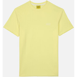 Textiel Heren T-shirts korte mouwen Oxbow Effen logo-T-shirt gedrukt op de borst TERONI Geel