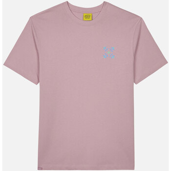 Textiel Heren T-shirts korte mouwen Oxbow T-shirt met print op de borst TEREGOR Violet