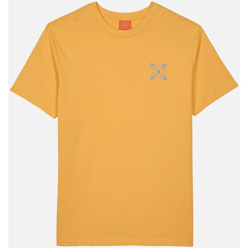 Textiel Heren T-shirts korte mouwen Oxbow T-shirt met print op de borst TEREGOR Oranje