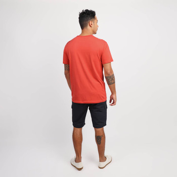 Oxbow Grafisch T-shirt met korte mouwen TEIKI Rood