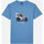 Textiel Heren T-shirts korte mouwen Oxbow Grafisch T-shirt met korte mouwen TATAMI Blauw