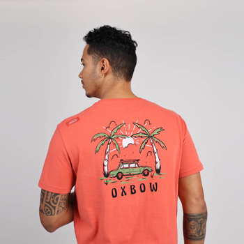 Oxbow Grafisch T-shirt met korte mouwen TRACUA Rood