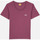 Textiel Dames T-shirts korte mouwen Oxbow Effen T-shirt met geborduurde halslijn TARTAS Violet