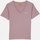 Textiel Dames T-shirts korte mouwen Oxbow Effen geborduurd T-shirt met V-hals THAMANI Violet