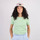 Textiel Dames T-shirts korte mouwen Oxbow Effen geborduurd T-shirt met ronde hals TALPHIN Groen