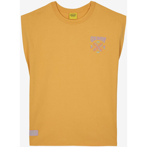 Textiel Dames T-shirts korte mouwen Oxbow Mouwloos t-shirt TEEHUPO Oranje
