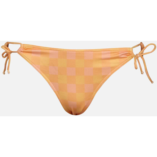 Textiel Dames Bikinibroekjes- en tops Oxbow Bikini met strikbandje en print MYRTILLE Oranje