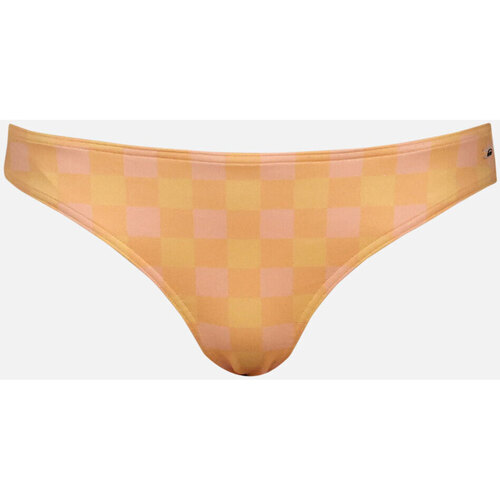 Textiel Dames Bikinibroekjes- en tops Oxbow Bedrukte verzamelde slips MARGUERITE Oranje