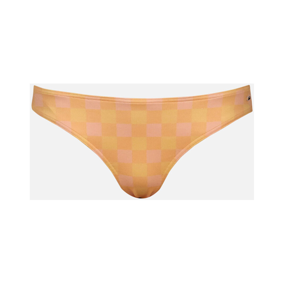 Textiel Dames Bikinibroekjes- en tops Oxbow Bedrukte verzamelde slips MARGUERITE Oranje