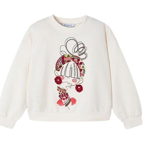 Textiel Meisjes Sweaters / Sweatshirts Mayoral  Beige