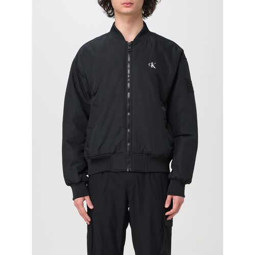 Textiel Heren Wind jackets Calvin Klein Jeans J30J324657 BEH Zwart