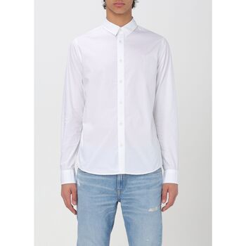 Textiel Heren Overhemden lange mouwen Calvin Klein Jeans J30J324614 YAF Wit