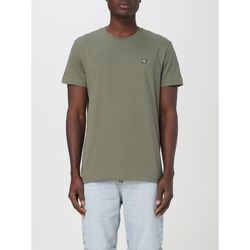 Textiel Heren T-shirts & Polo’s Calvin Klein Jeans J32J325268 LDY Groen