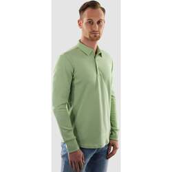 Textiel Heren T-shirts & Polo’s Vercate Strijkvrij Poloshirt - Green Lemon Groen