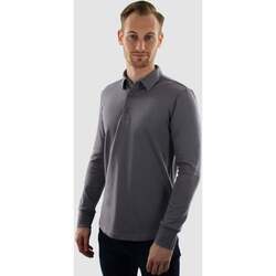 Textiel Heren T-shirts & Polo’s Vercate Strijkvrij Poloshirt - Grijs Grijs