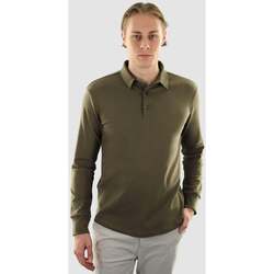 Textiel Heren T-shirts & Polo’s Vercate Strijkvrij Poloshirt - Olive Groen