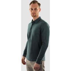 Textiel Heren T-shirts & Polo’s Vercate Strijkvrij Poloshirt - Turquoise Groen