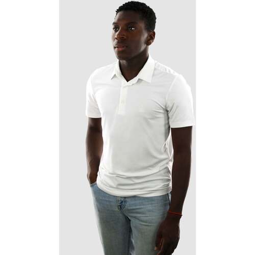 Textiel Heren T-shirts & Polo’s Vercate Strijkvrij Poloshirt - Wit Wit