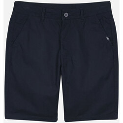 Textiel Heren Korte broeken / Bermuda's Oxbow Gevormde katoenen shorts OTUI Blauw