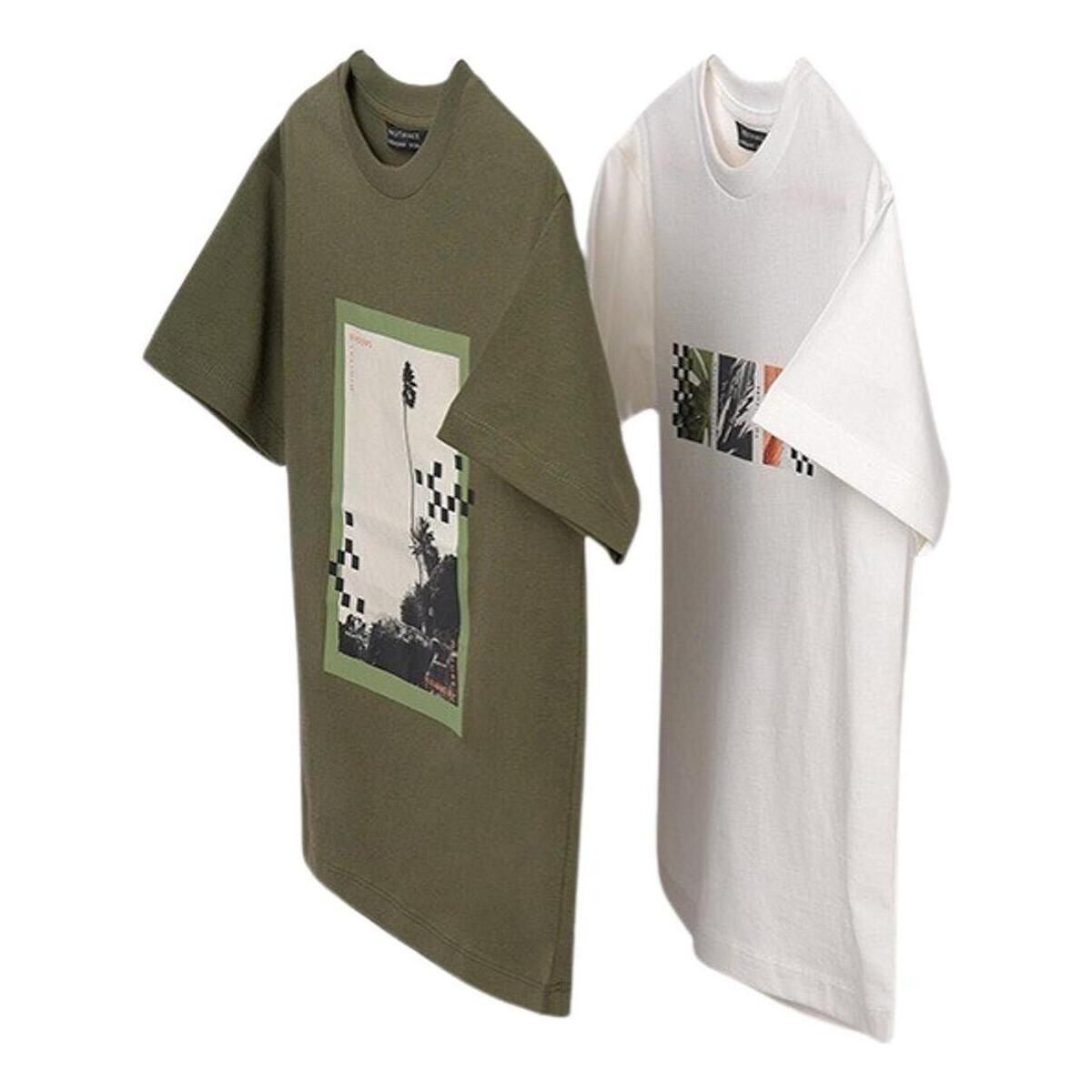 Textiel Jongens T-shirts & Polo’s Mayoral  Groen