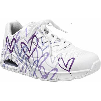 Schoenen Dames Lage sneakers Skechers Spread the love Violet