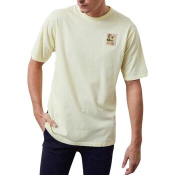 Textiel T-shirts korte mouwen Altonadock  Geel