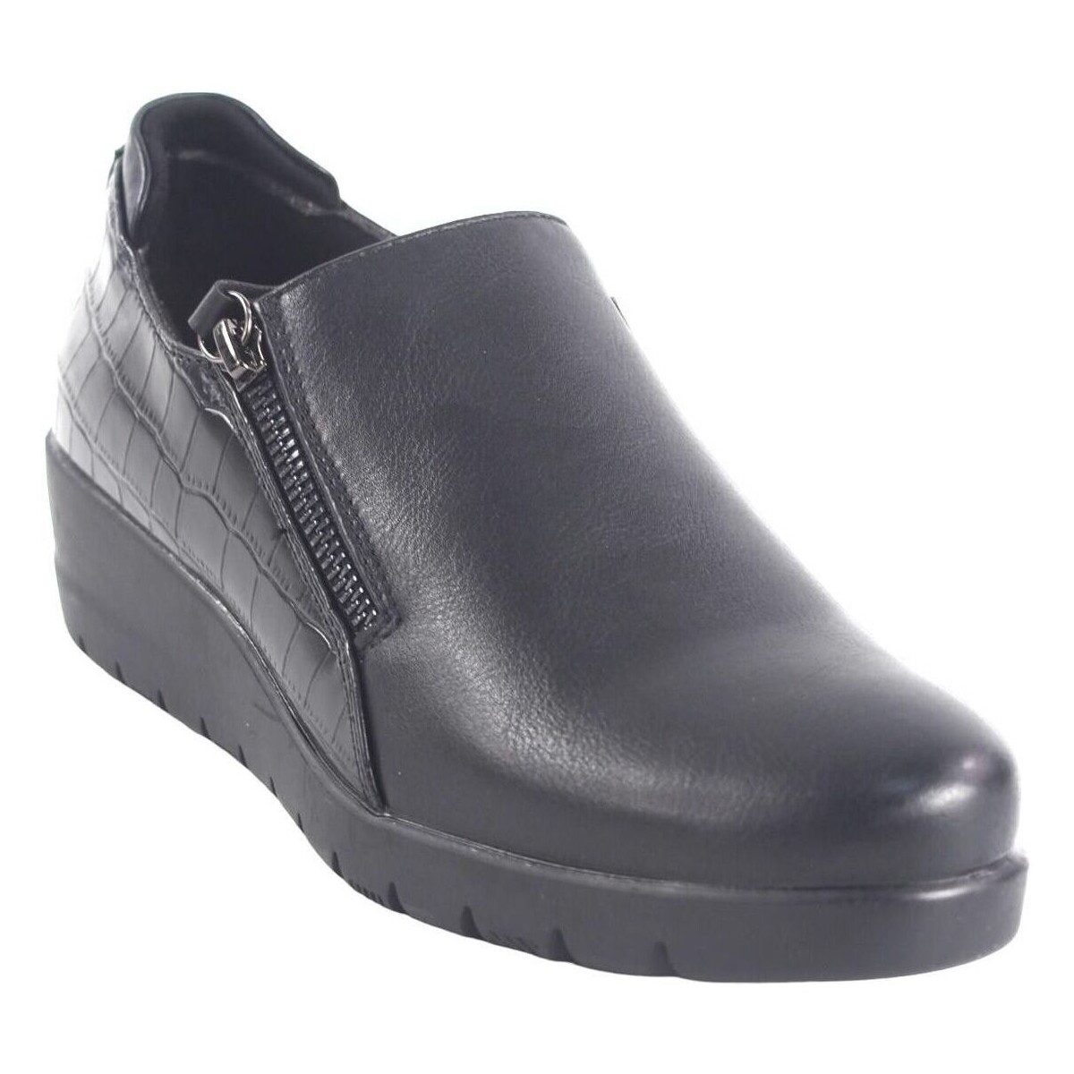 Schoenen Dames Allround Hispaflex Zapato señora  23212 negro Zwart