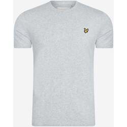 Textiel Heren T-shirts & Polo’s Lyle & Scott Plain t-shirt Grijs