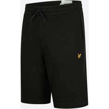 Textiel Heren Korte broeken / Bermuda's Lyle & Scott Sweat short Zwart