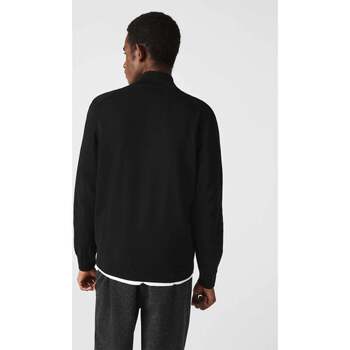 Lacoste Zip through sweater Zwart
