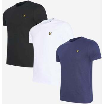 Textiel Heren T-shirts & Polo’s Lyle & Scott Lyle and Scott 3 Pack crewneck t-shirt Other