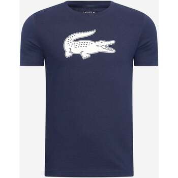 Textiel Heren T-shirts & Polo’s Lacoste Printed t-shirt Wit