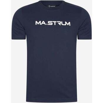 Textiel Heren T-shirts & Polo’s Ma.strum chest print tee Other