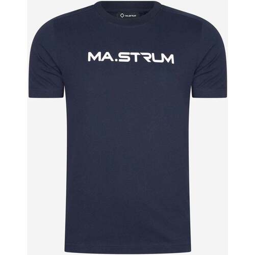 Textiel Heren T-shirts & Polo’s Ma.strum chest print tee Other
