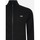 Textiel Heren Vesten / Cardigans Lacoste Brushed fleece zip through sweater Zwart