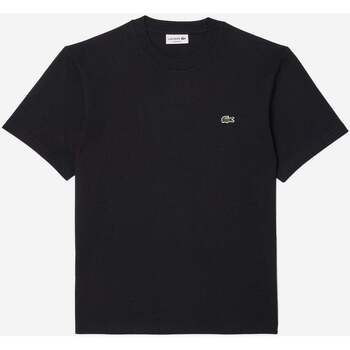 Textiel Heren T-shirts & Polo’s Lacoste Men tee shirt Zwart