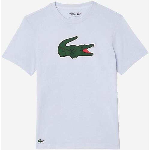 Textiel Heren T-shirts & Polo’s Lacoste Tee logo Wit