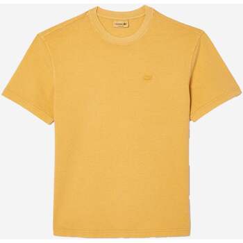 Textiel Heren T-shirts & Polo’s Lacoste Tone tee Goud